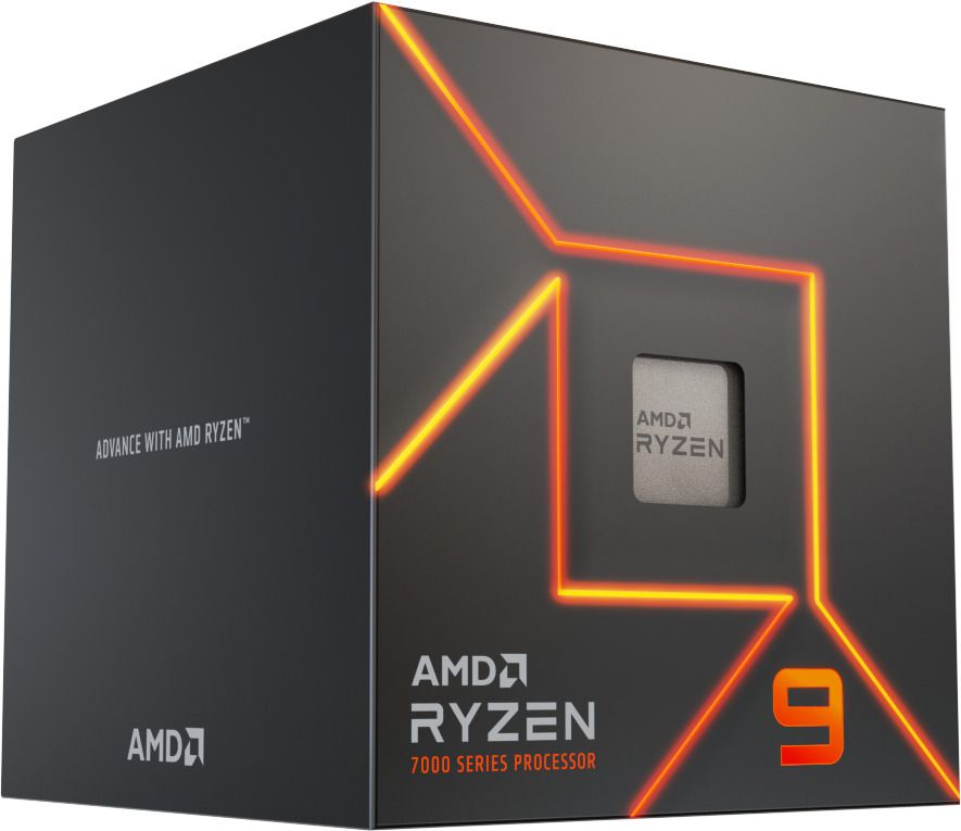 AMD Ryzen 9 7900 12C/24T 76MB cache 65W AM5 BOX Wraith Prism Cooler